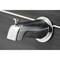 Kingston Brass KBX8141CML Two-Handle Tub and Shower Faucet, Polished Chrome KBX8141CML - alternate 3